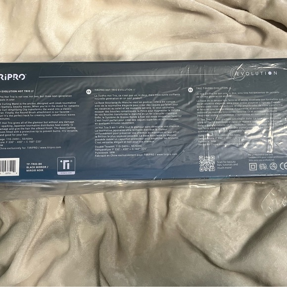 NIB TiRiPRO Curling System EVOLUTION Hot Trio 3-in-1 hair curling styling wand - Picture 4 of 6